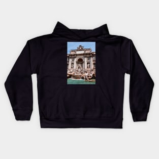 Trevi Fountain Rome Italy Kids Hoodie